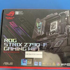 *READ* ASUS ROG Strix Z790-F Gaming WiFi LGA 1700 ATX Intel Motherboard