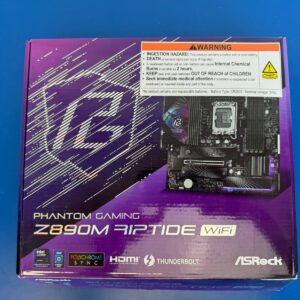 ASRock Z890M Riptide WiFi LGA 1851 Intel Z890 SATA 6Gb/s Micro ATX Motherboard