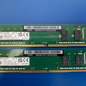 Kingston 2 x 8GB (16GB) DDR4 3200 MHz PC4-25600 DIMM 288-Pin Desktop Memory RAM