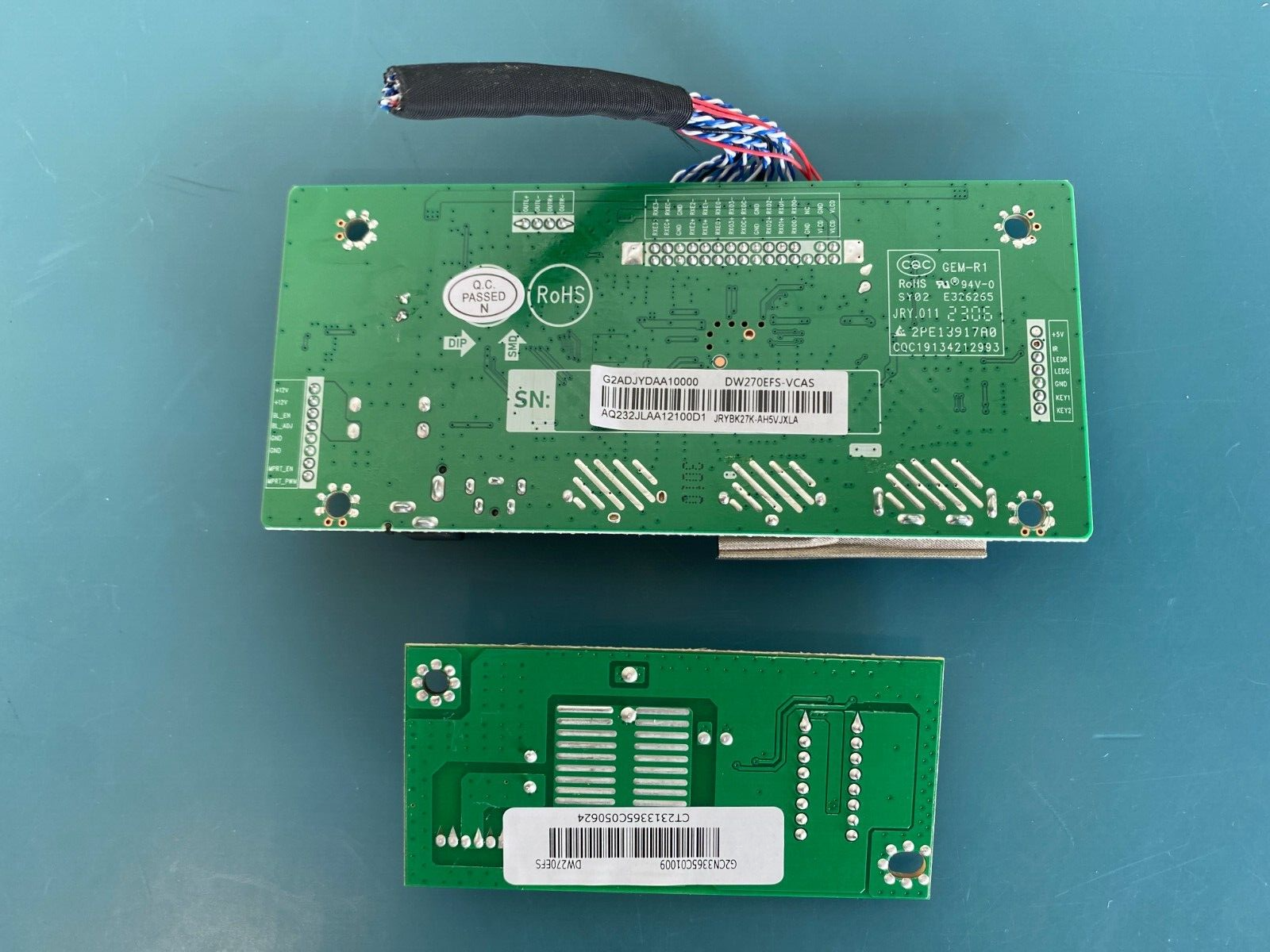 ASUS VZ2791R Monitor Main Board + PSU Power Supply Repair Kit - Image 3