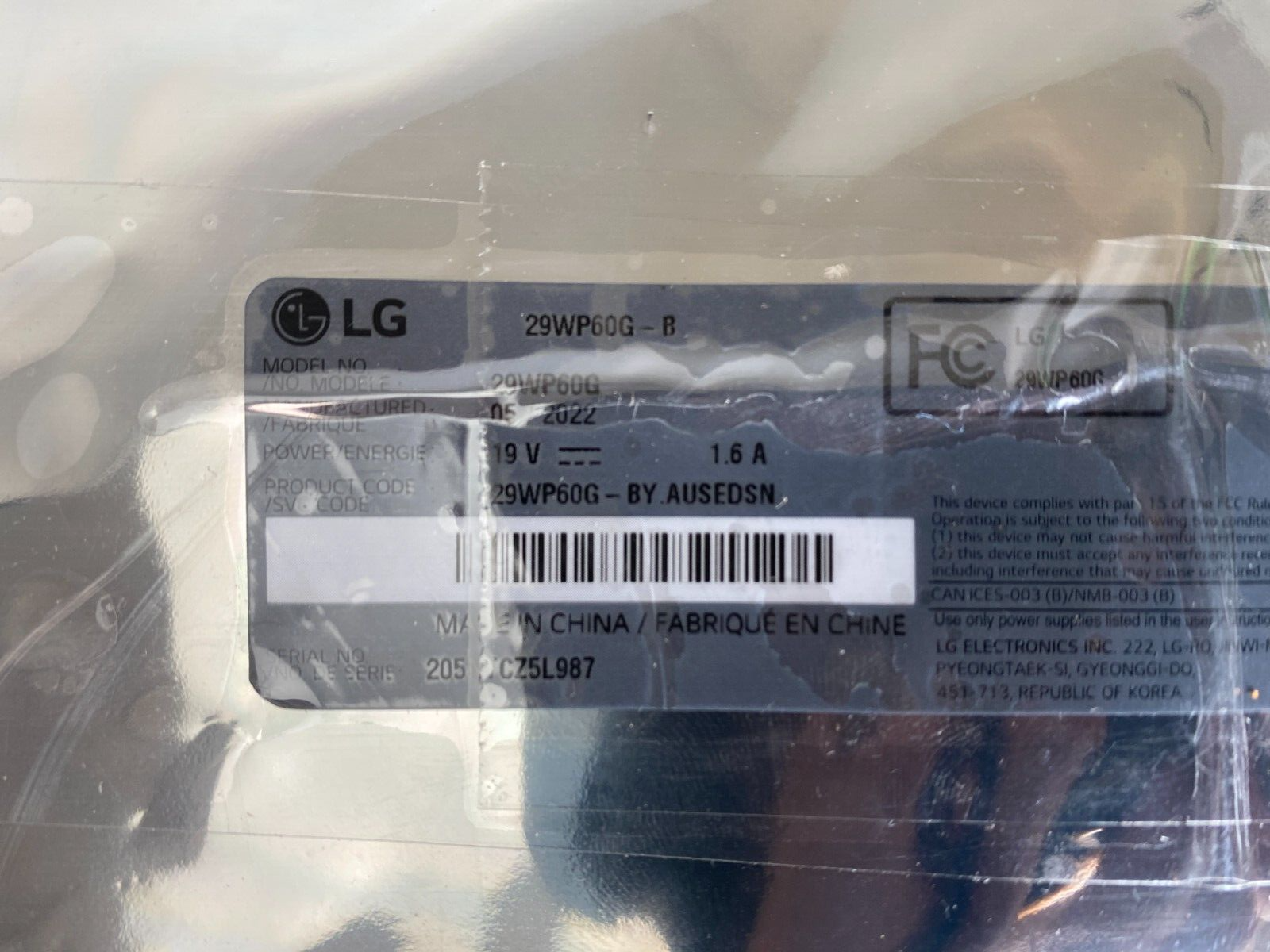 LG 29WPP60G-R Monitor Main Board for LG 29-inch UltraWide - Image 2