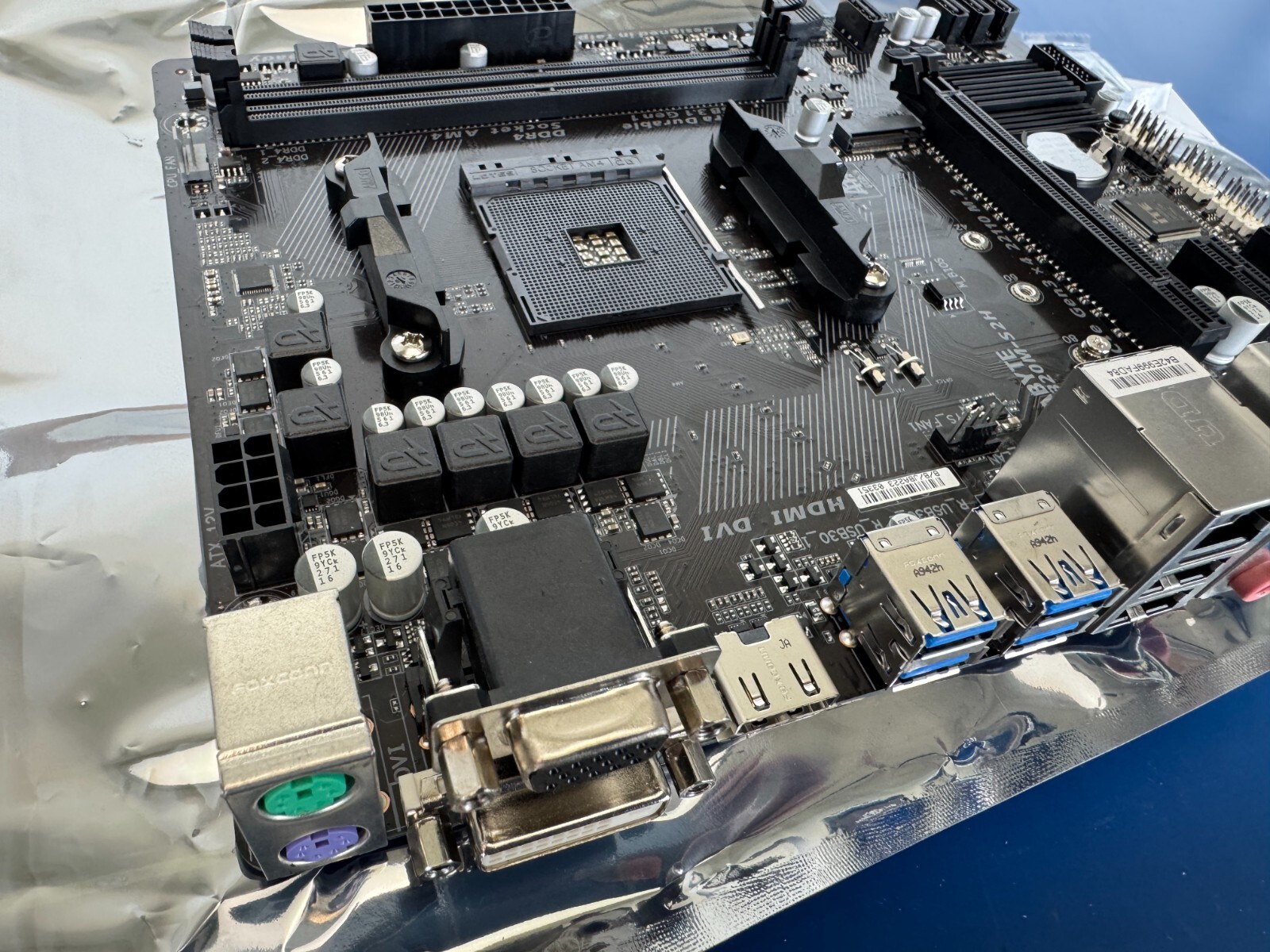 GIGABYTE A320M-S2H AMD Ryzen 5000 Ready AM4 MicroATX Motherboard - Image 7