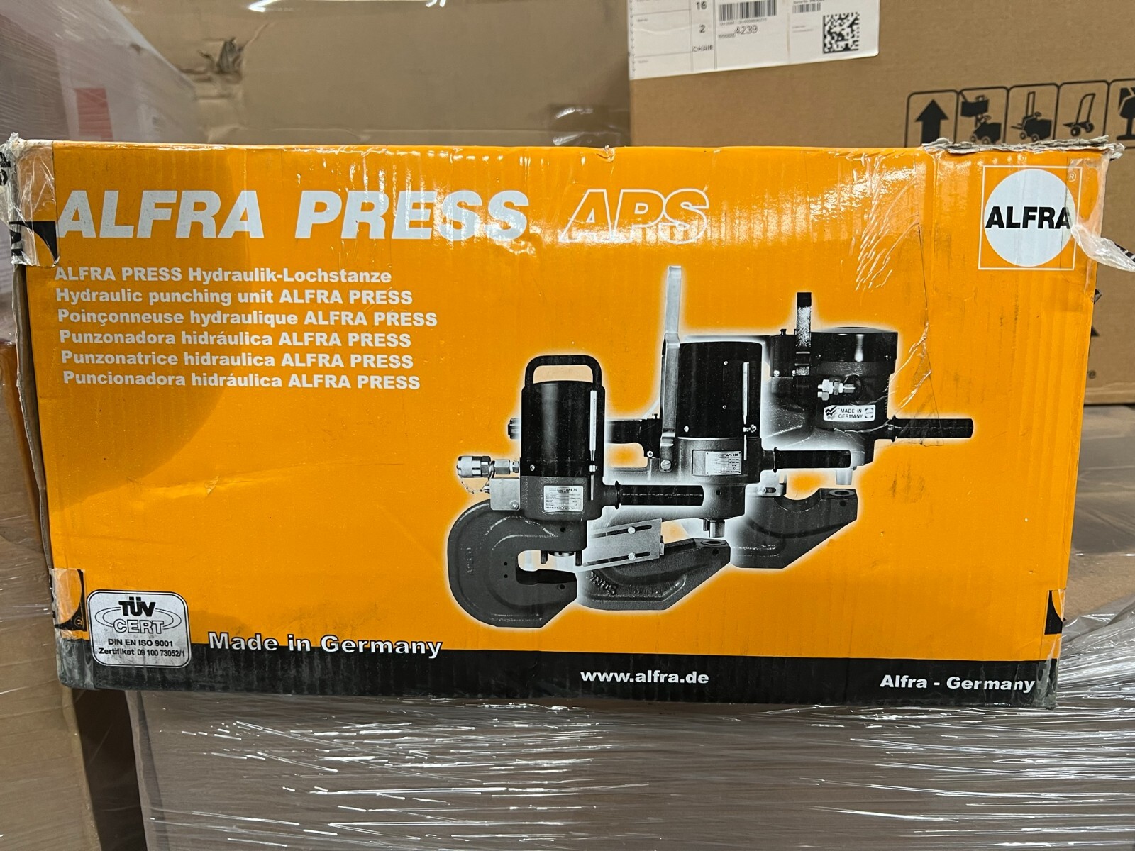 Alfra Press EXCISION APS 110D DOUBLE ACTING PORTABLE PUNCHING UNIT Cap.1-1/16 - Image 2
