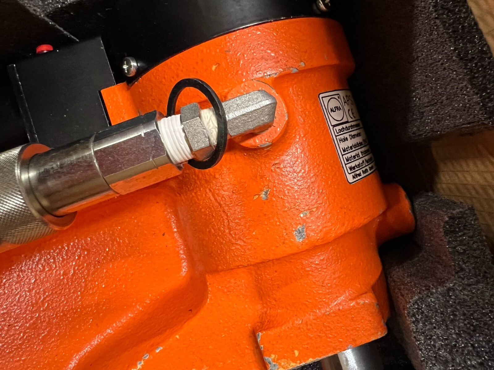 Alfra Press EXCISION APS 110D DOUBLE ACTING PORTABLE PUNCHING UNIT Cap.1-1/16 - Image 10
