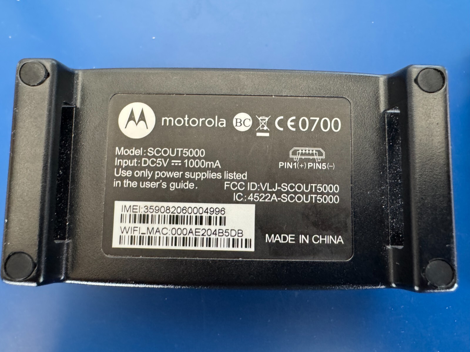 Motorola Scout 5000 Collar with Camera, PTT & Cellular - Image 3