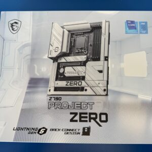 MSI Z790 PROJECT ZERO LGA1700 Wi-Fi 7 DDR5 Back Connect Design ATX Motherboard