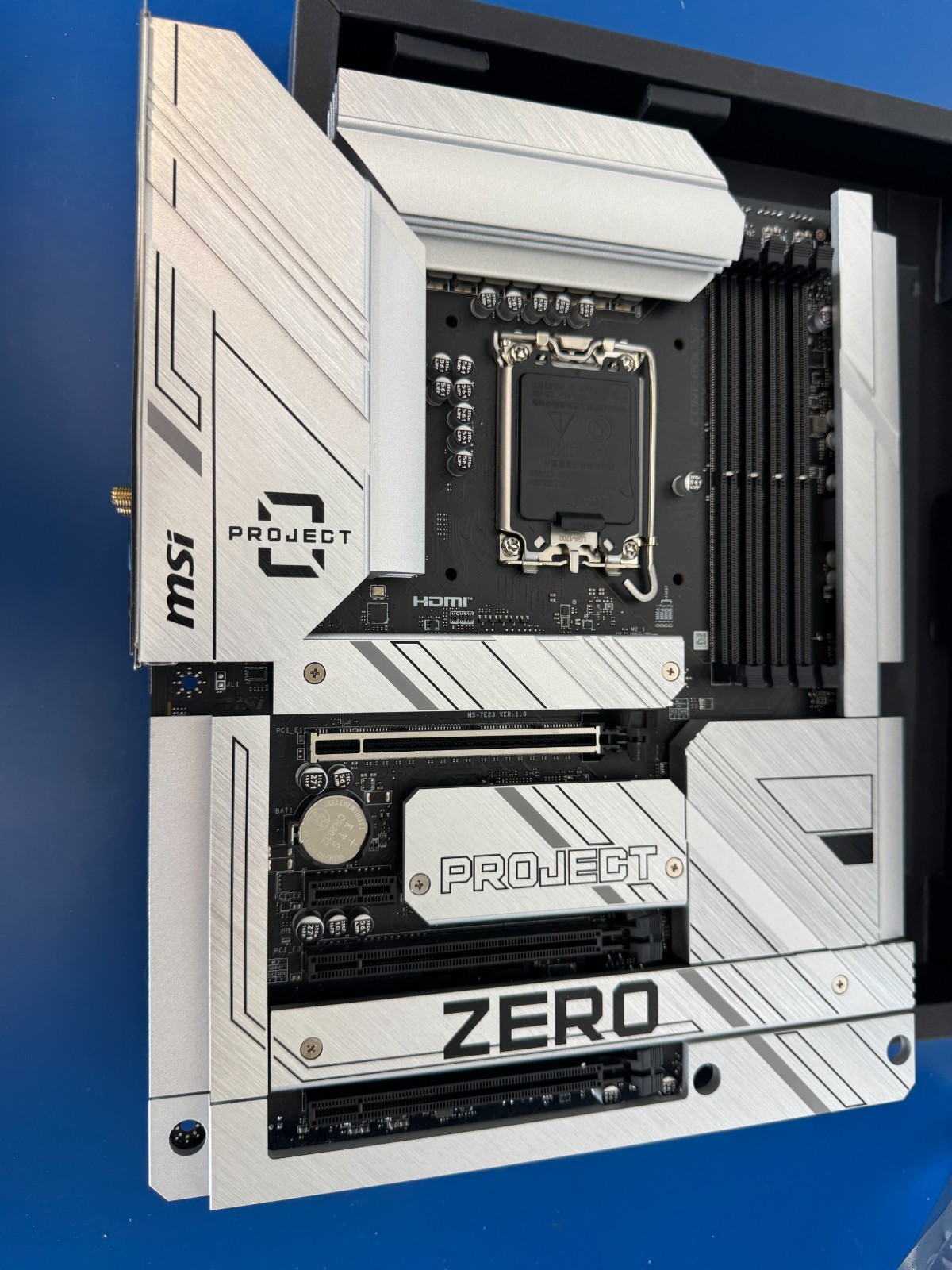 MSI Z790 PROJECT ZERO LGA1700 Wi-Fi 7 DDR5 Back Connect Design ATX Motherboard - Image 7