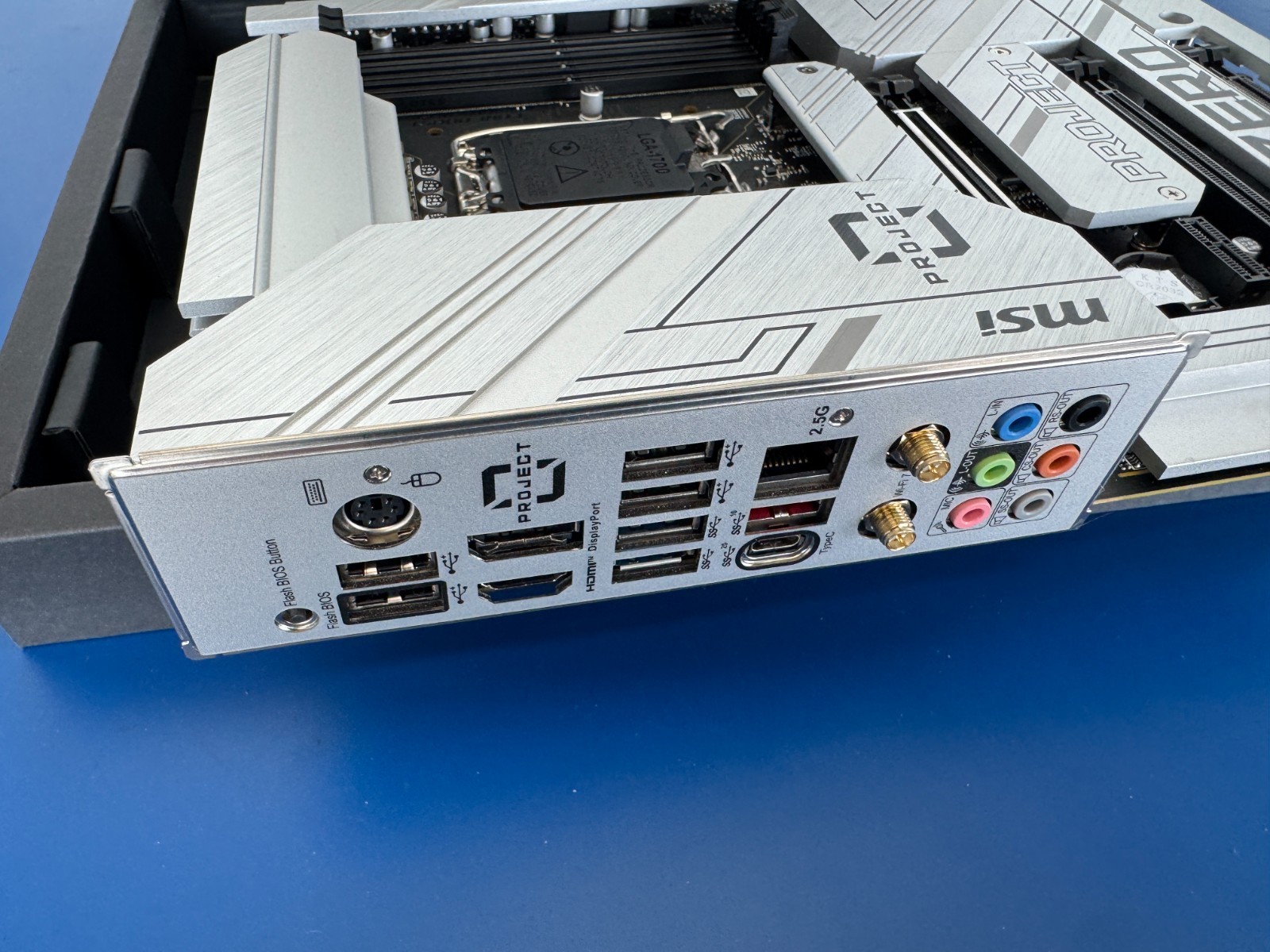 MSI Z790 PROJECT ZERO LGA1700 Wi-Fi 7 DDR5 Back Connect Design ATX Motherboard - Image 8