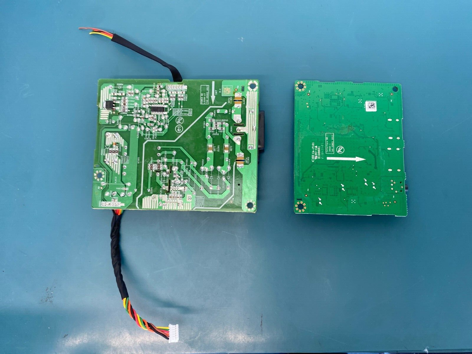 Lenovo G25-10 Monitor Main Board + PSU Power Supply Repair Kit - Image 3