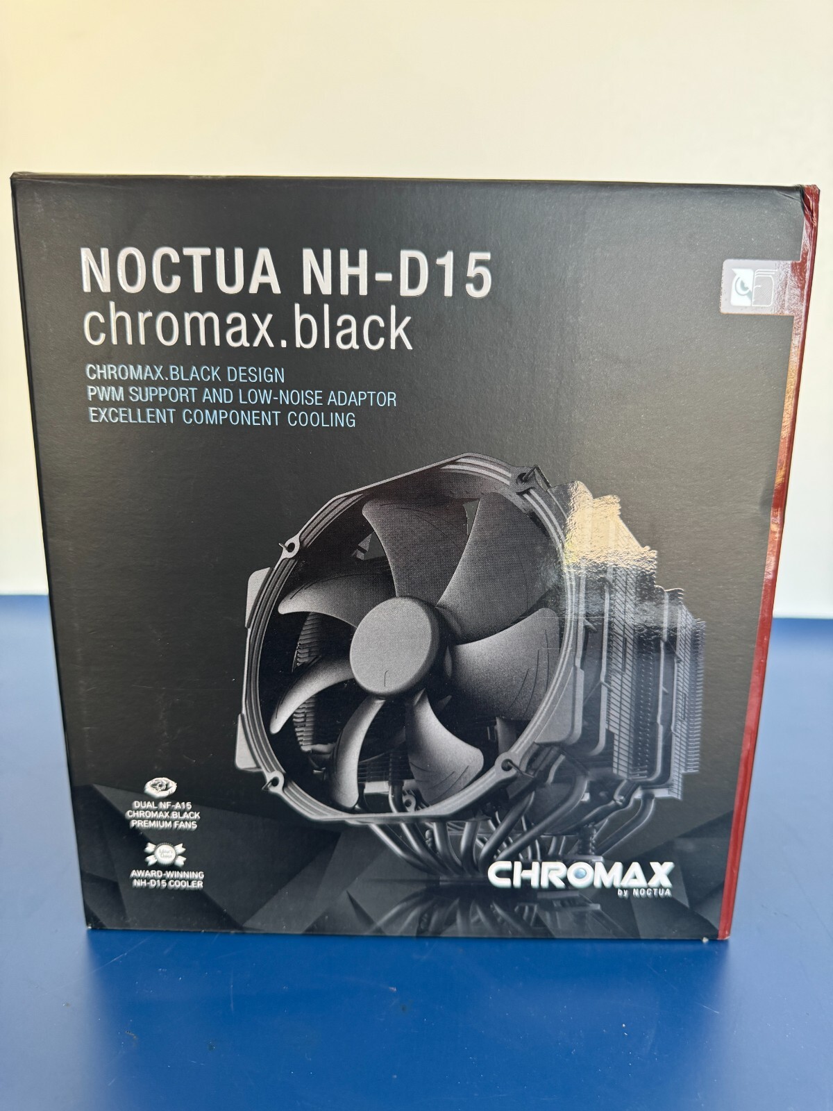Noctua NH-D15 chromax.Black, Dual-Tower CPU Cooler (140mm, Black) - Image 2