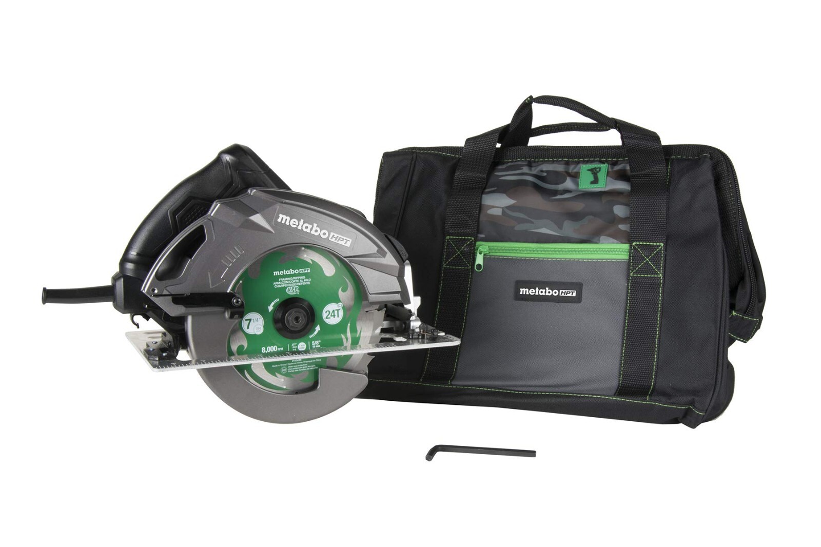 Metabo HPT 7-1/4 Inch Pro Circular Saw "RIPMAX" w/ Electric Brake | C7BUR - Image 2