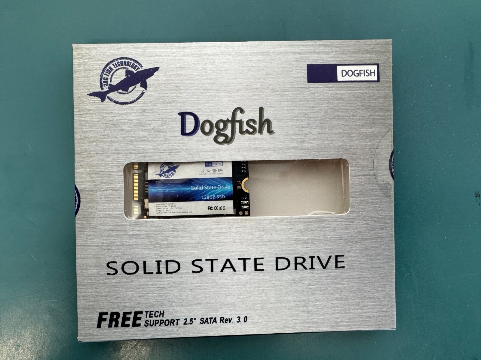 Dogfish M.2 2242 128GB Ngff SATA III Internal Solid State Drive 42MM 3D NAND TLC - Image 2