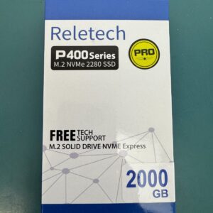 Reletech P400 Series M.2 Nvme 2280 SSD 2000GB Solid State Drive