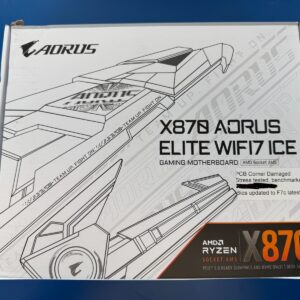 **READ** Damaged GIGABYTE X870 AORUS ELITE WIFI7 ICE AM5 LGA 1718, ATX, DDR5