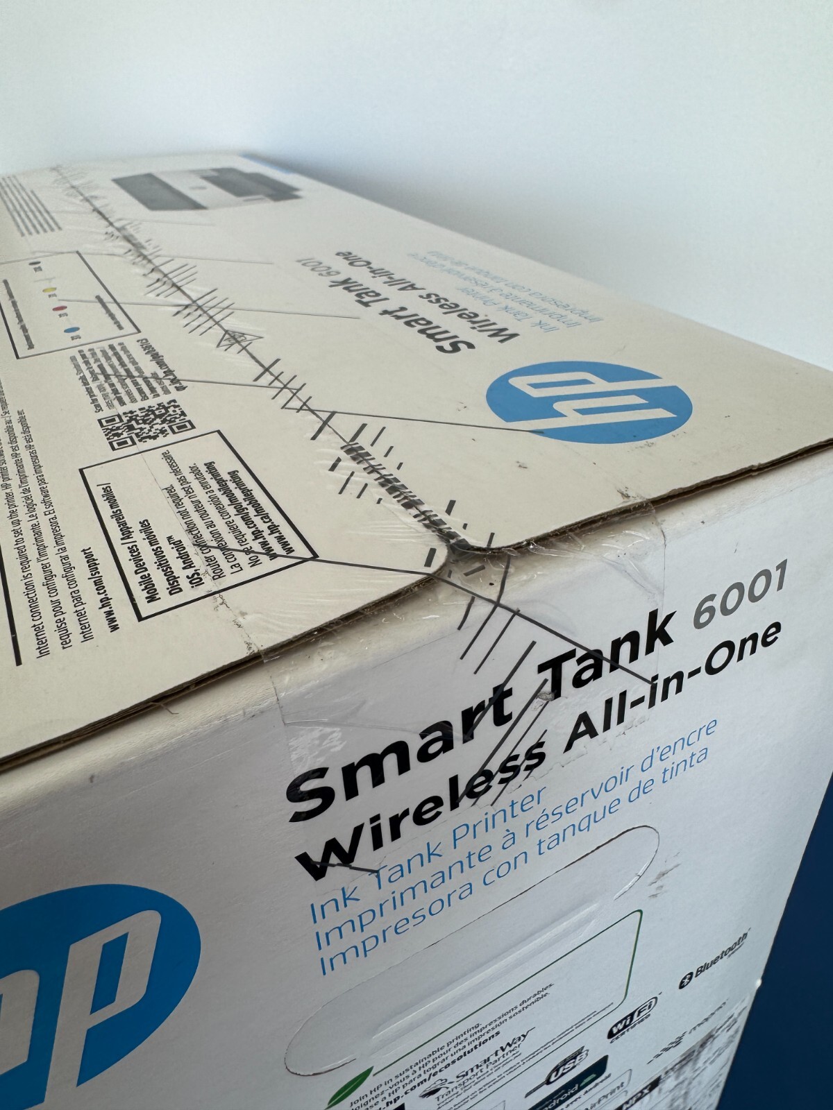 HP Smart Tank 6001 All-in-One InkJet Printer, Color Mobile Print, Scan, Copy, - Image 3