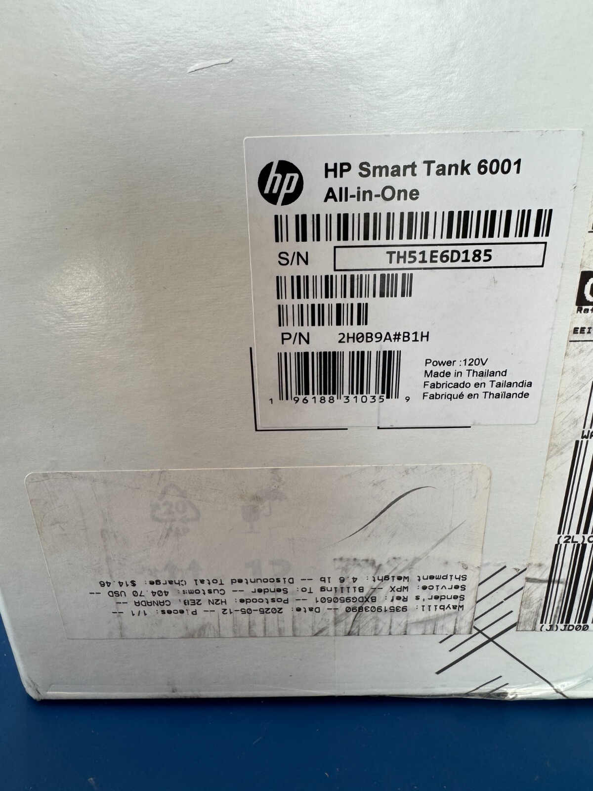 HP Smart Tank 6001 All-in-One InkJet Printer, Color Mobile Print, Scan, Copy, - Image 4