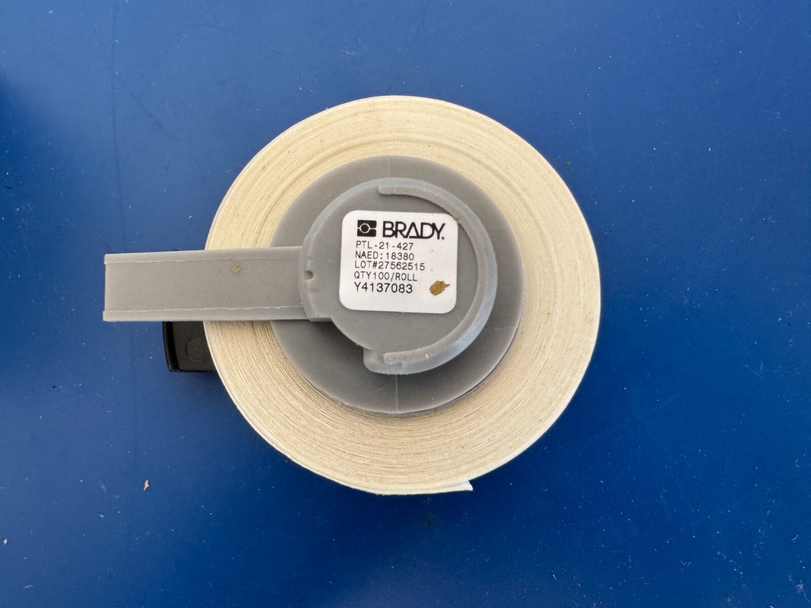 BRADY Self-Laminating Vinyl Wrap Labels for BMP61 BMP71 M611 - 2.5"x 1", White - Image 4