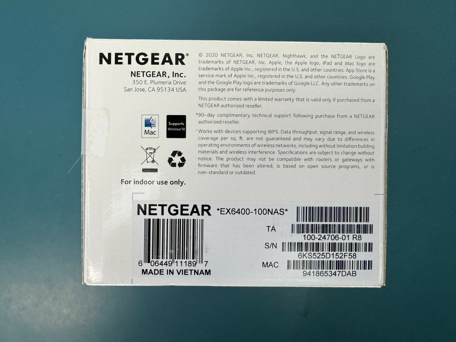 NETGEAR AC1900 WiFi Mesh Extender - EX6400100NAS (EX6400v3) - Image 2