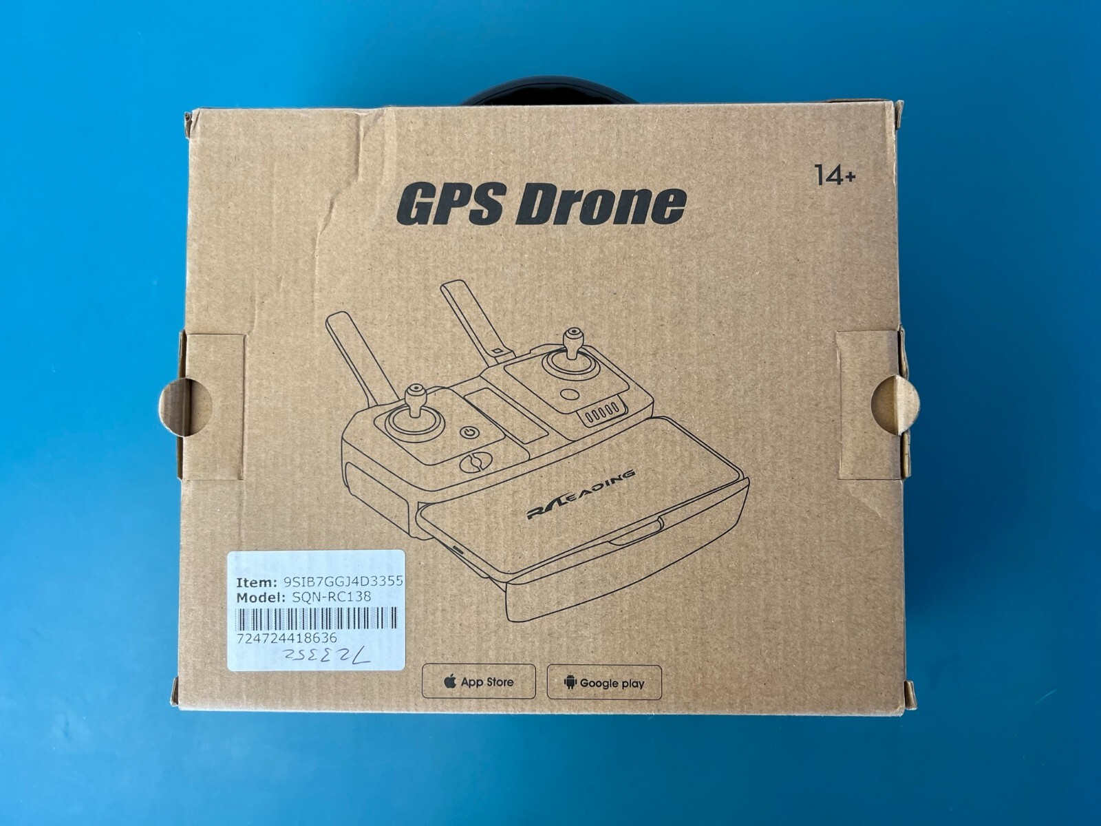 RC-138 GPS Drone with Camera 4K,3-axis Gimbal Quadcopter , Brushless