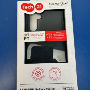 Tech 21 16 FT 4.9M Multi Drop Impact Tested Black Case For Samsung Galaxy A54 5G