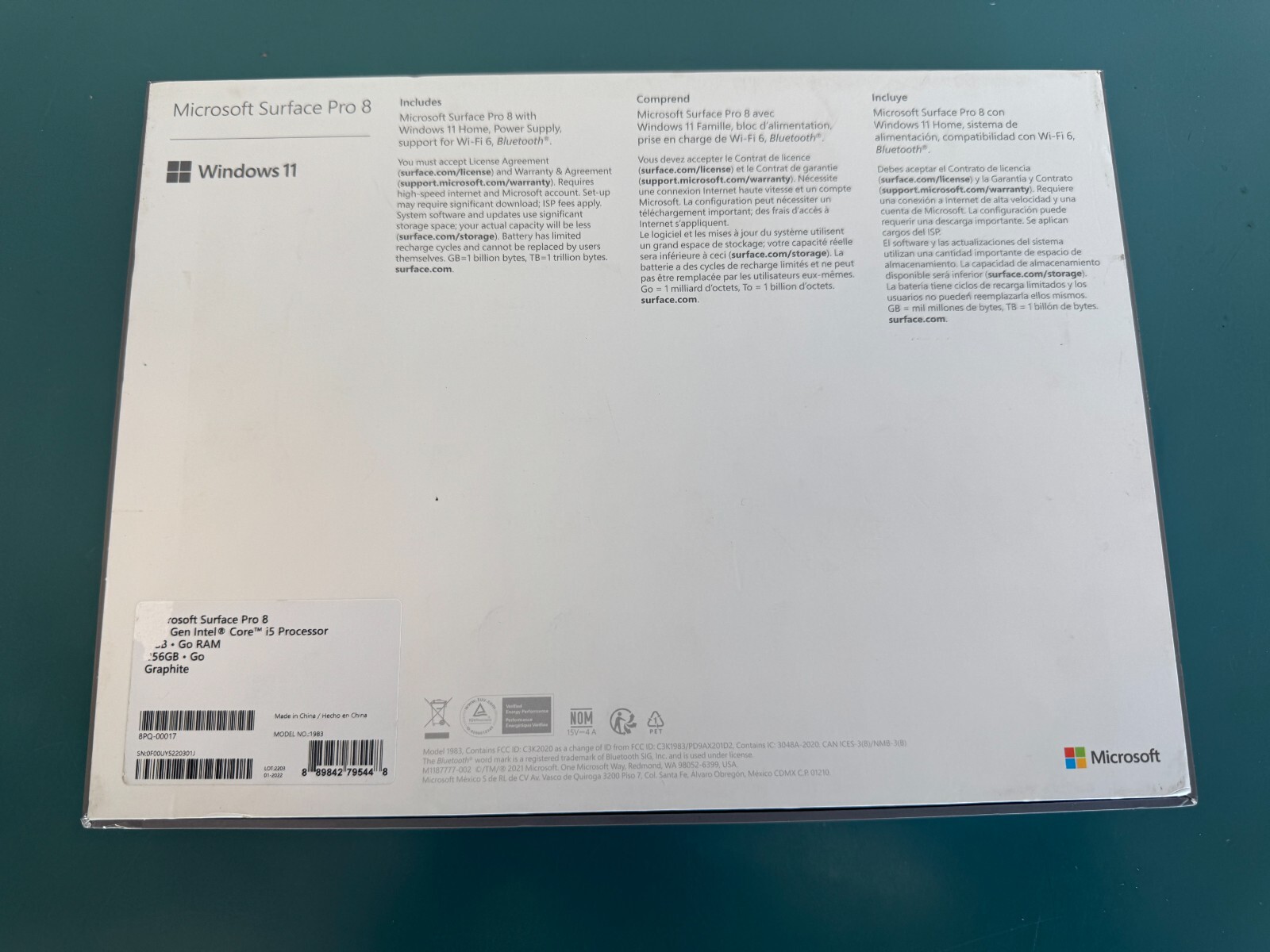 Microsoft Surface Pro 8 13" Touchscreen - Intel Evo Platform Core 8PQ-00017 - Image 4