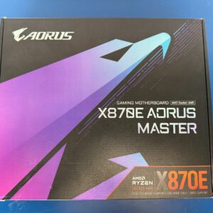 GIGABYTE X870E AORUS MASTER AM5 LGA 1718, ATX, DDR5, 4x M.2, PCIe 5.0 USB4 WiFi7