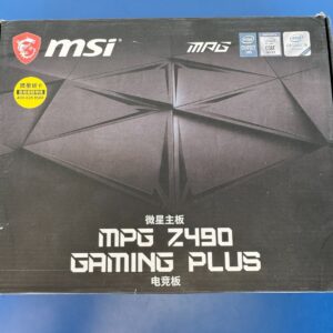 MSI MPG Z490 GAMING PLUS LGA 1200 Intel Z490 SATA 6Gb/s ATX Intel Motherboard