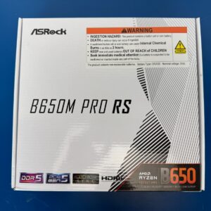 ASRock B650M PRO RS AM5 AMD B650 SATA 6Gb/s Micro ATX Motherboard
