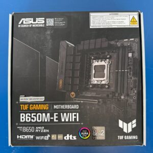 TUF GAMING B650M-E WIFI AMD Socket AM5 for AMD Ryzen™ 7000 8000 9000 Series