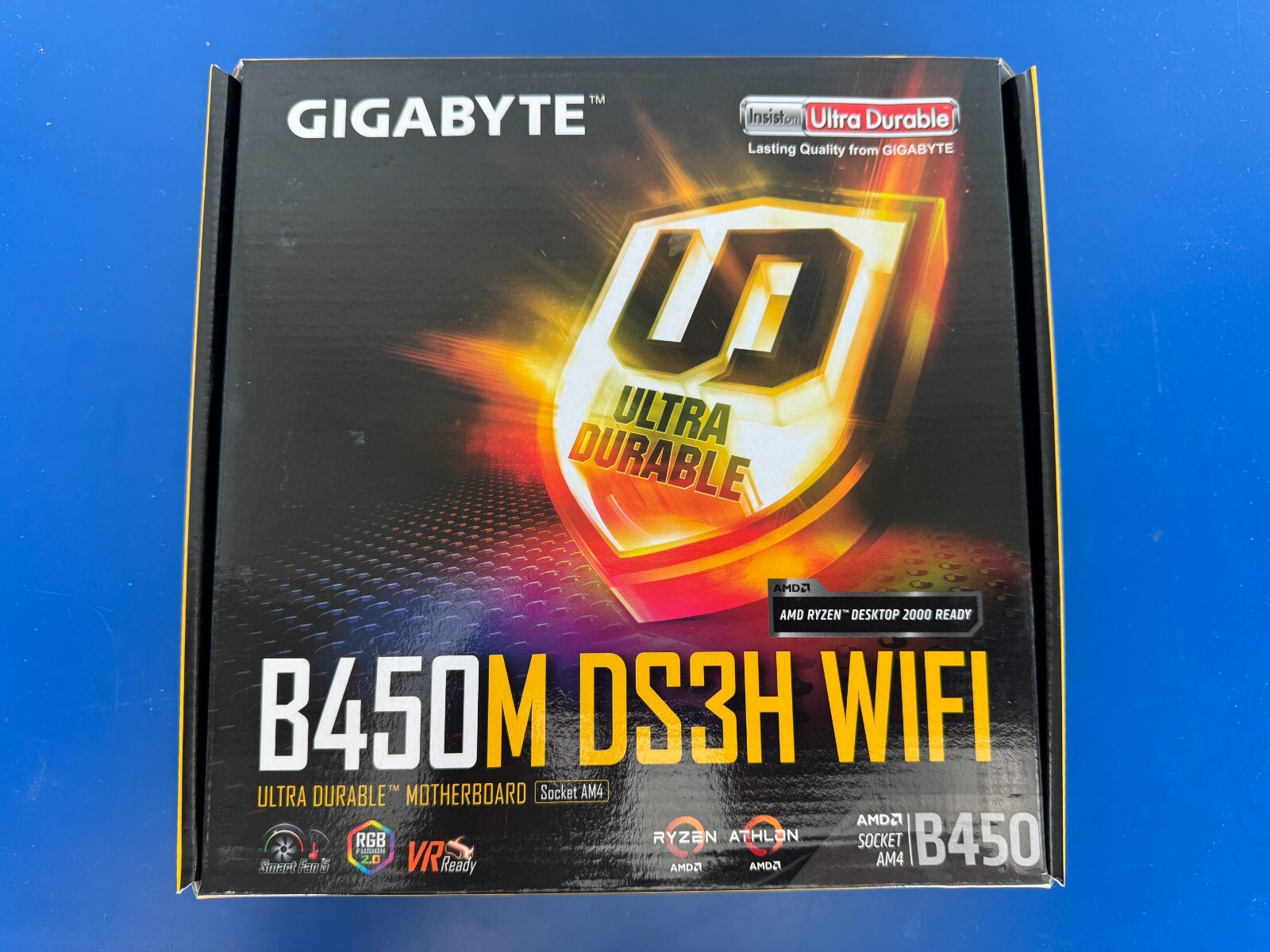 Gigabyte B450M DS3H WiFi AMD AM4 Micro ATX DDR4 Motherboard