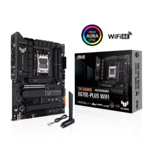 ASUS TUF GAMING X670E-PLUS WIFI 6E Socket AM5 LGA 1718 Ryzen 7000 8000 9000 ATX