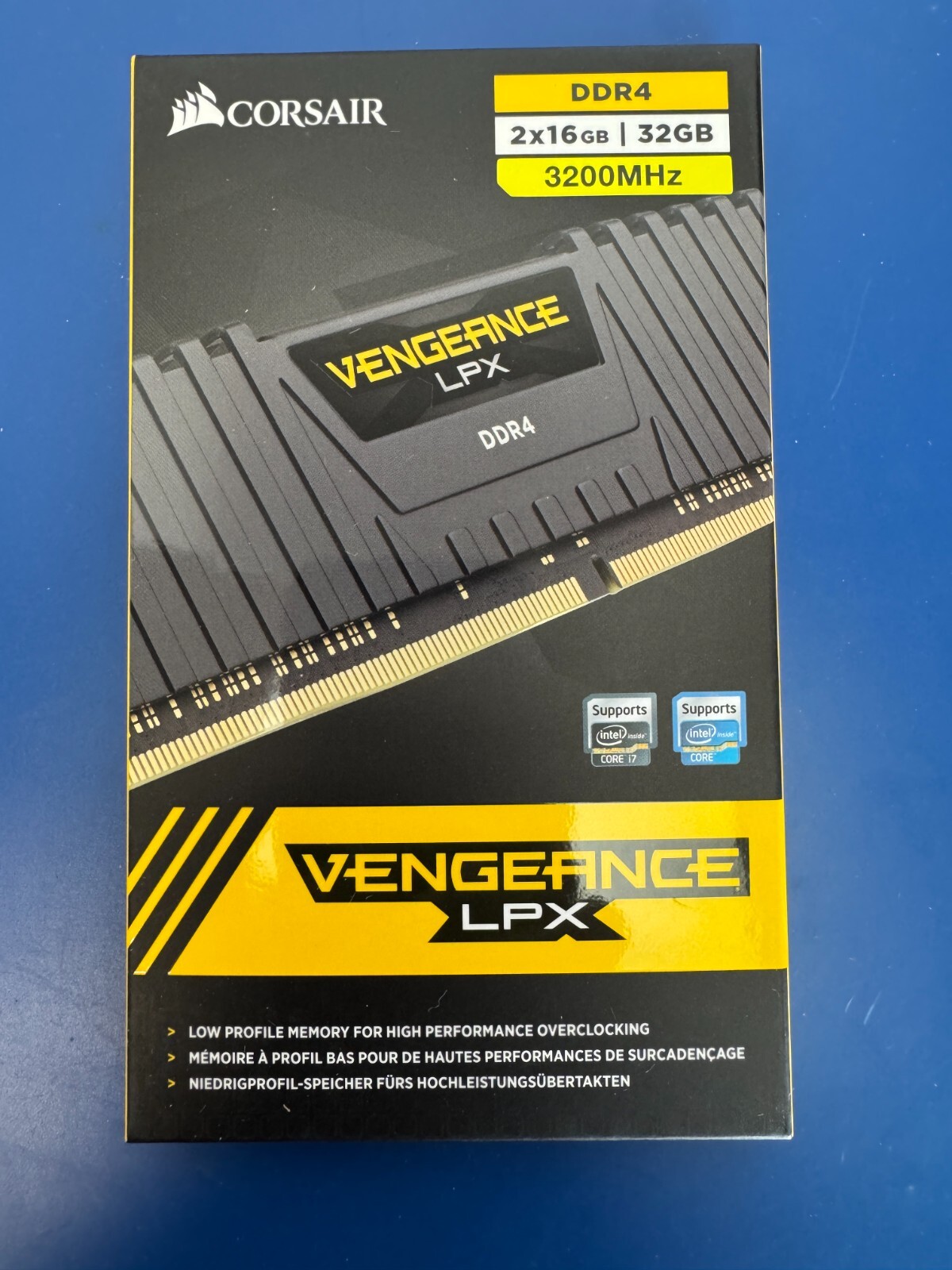 CORSAIR Vengeance LPX 32GB (2 x 16GB) 288-Pin PC RAM DDR4 3200 Memory Intel XMP