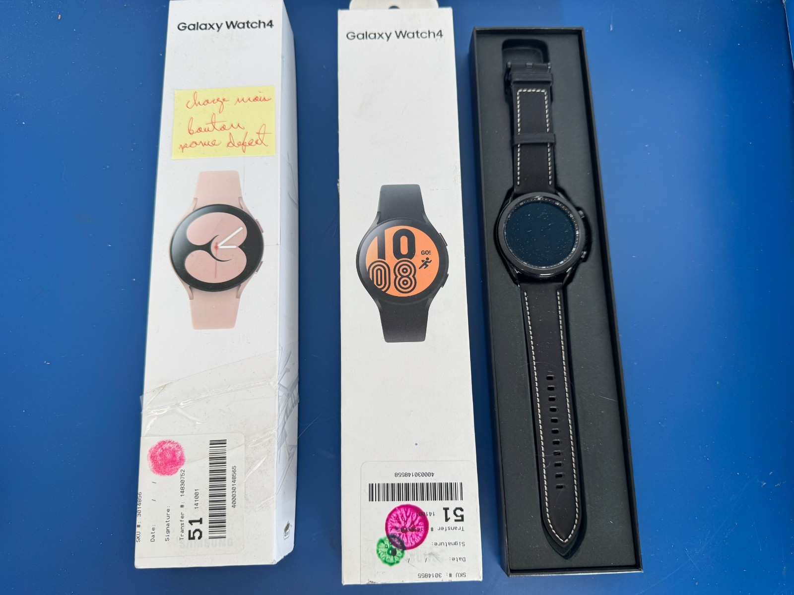 LOT DEFECT Samsung Galaxy Watch 3 & 4 SM-R860 SM-R870 SM-R840 40mm Aluminum Case