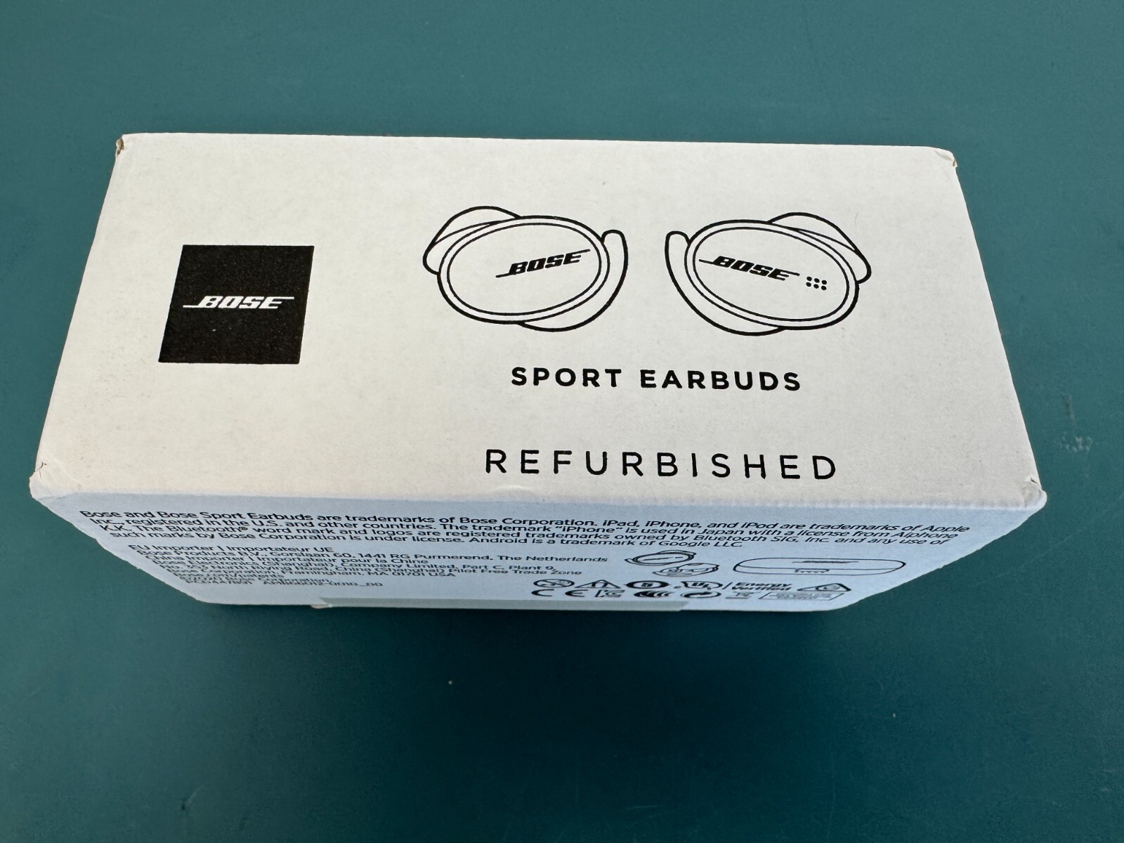 Bose Sport Earbuds Wireless Earphones Bluetooth Gym Workout Running Baltic Blue - Image 4