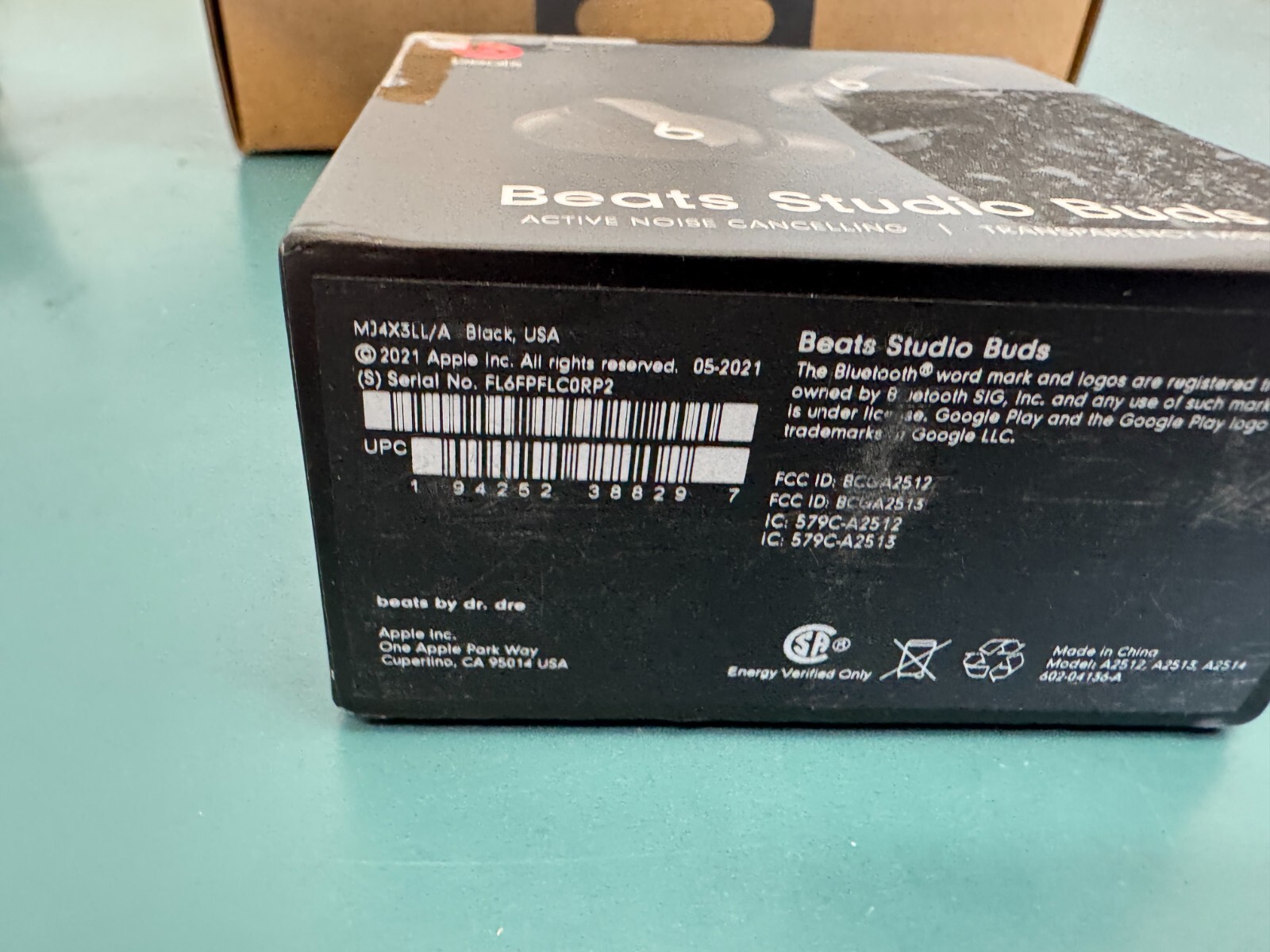 Beats Studio Buds Totally Wireless Noise Cancelling Earphones - Black OPEN BOX - Image 3