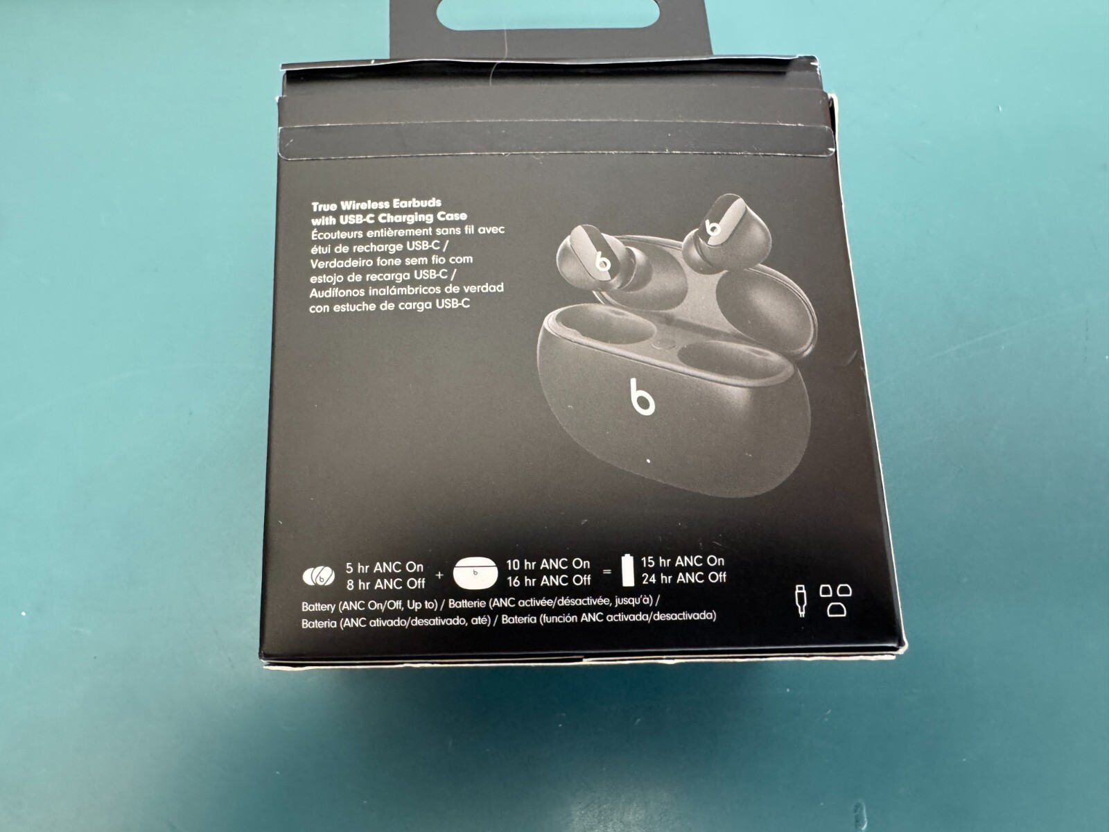 Beats Studio Buds Totally Wireless Noise Cancelling Earphones - Black OPEN BOX - Image 10