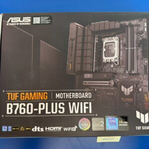 ASUS TUF GAMING B760-PLUS WIFI Intel B760 (14th, 13th 12th Gen)  LGA 1700 ATX MB