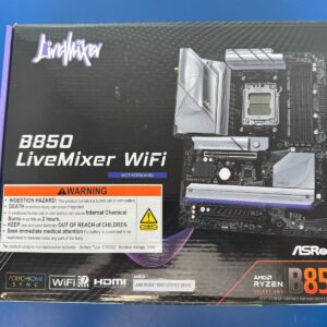 ASRock B850 Live Mixer WiFi AM5 AMD B850 SATA 6Gb/s ATX Motherboard