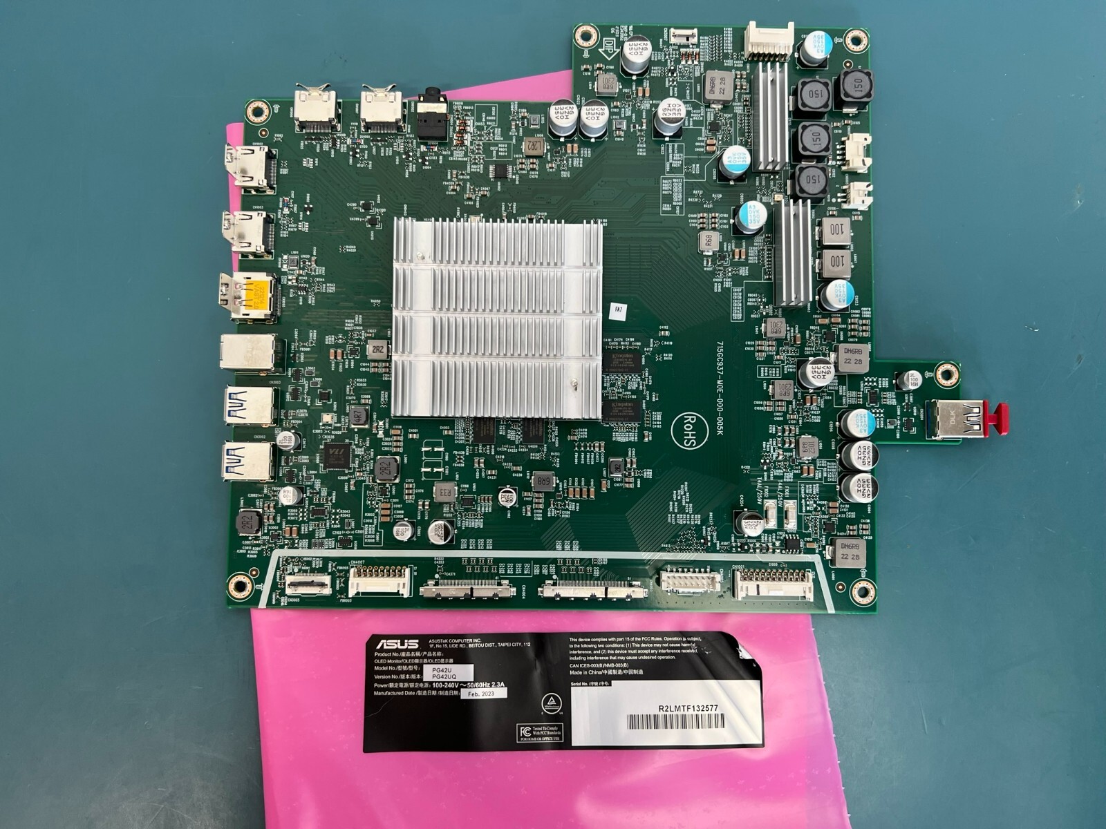 ASUS ROG SWIFT PG42UQ Monitor Replacement Main Board