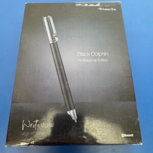 Livescribe Aegir Smartpen Black Daulphin Professional Edition With Lined Journal