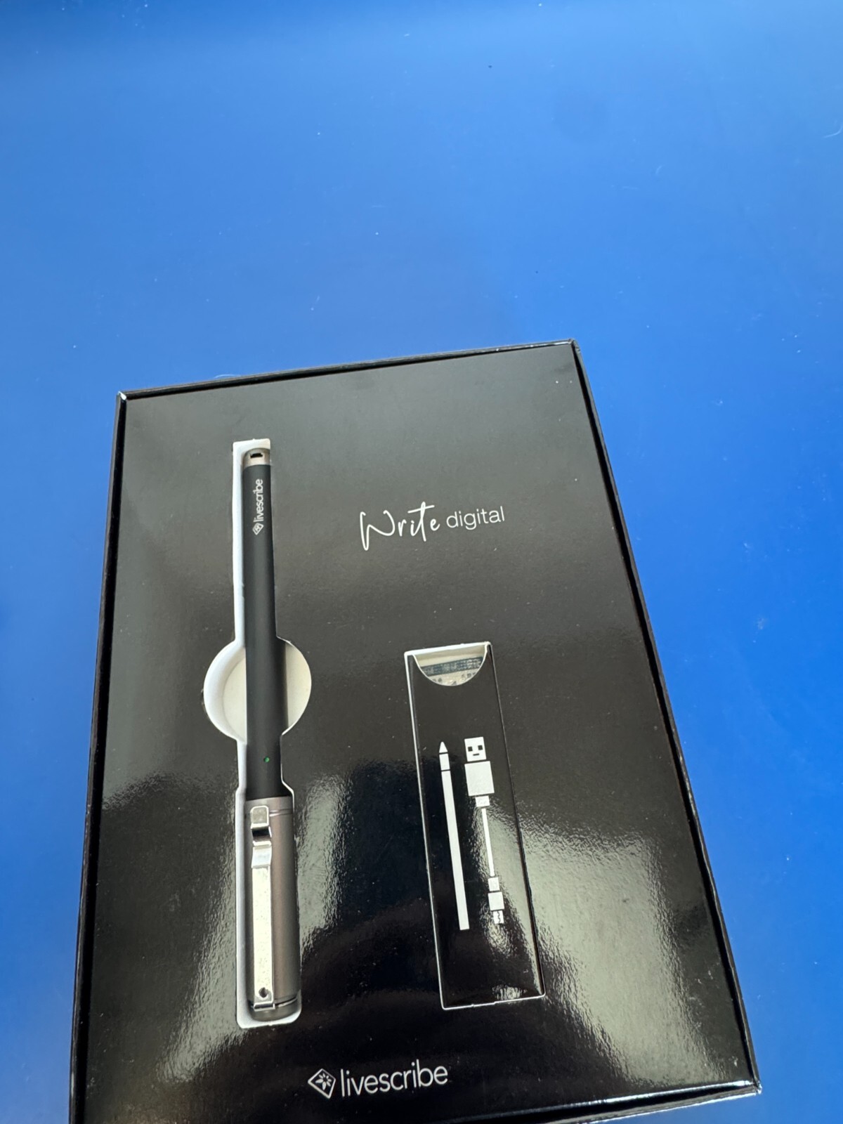 Livescribe Aegir Smartpen Black Daulphin Professional Edition With Lined Journal - Image 6