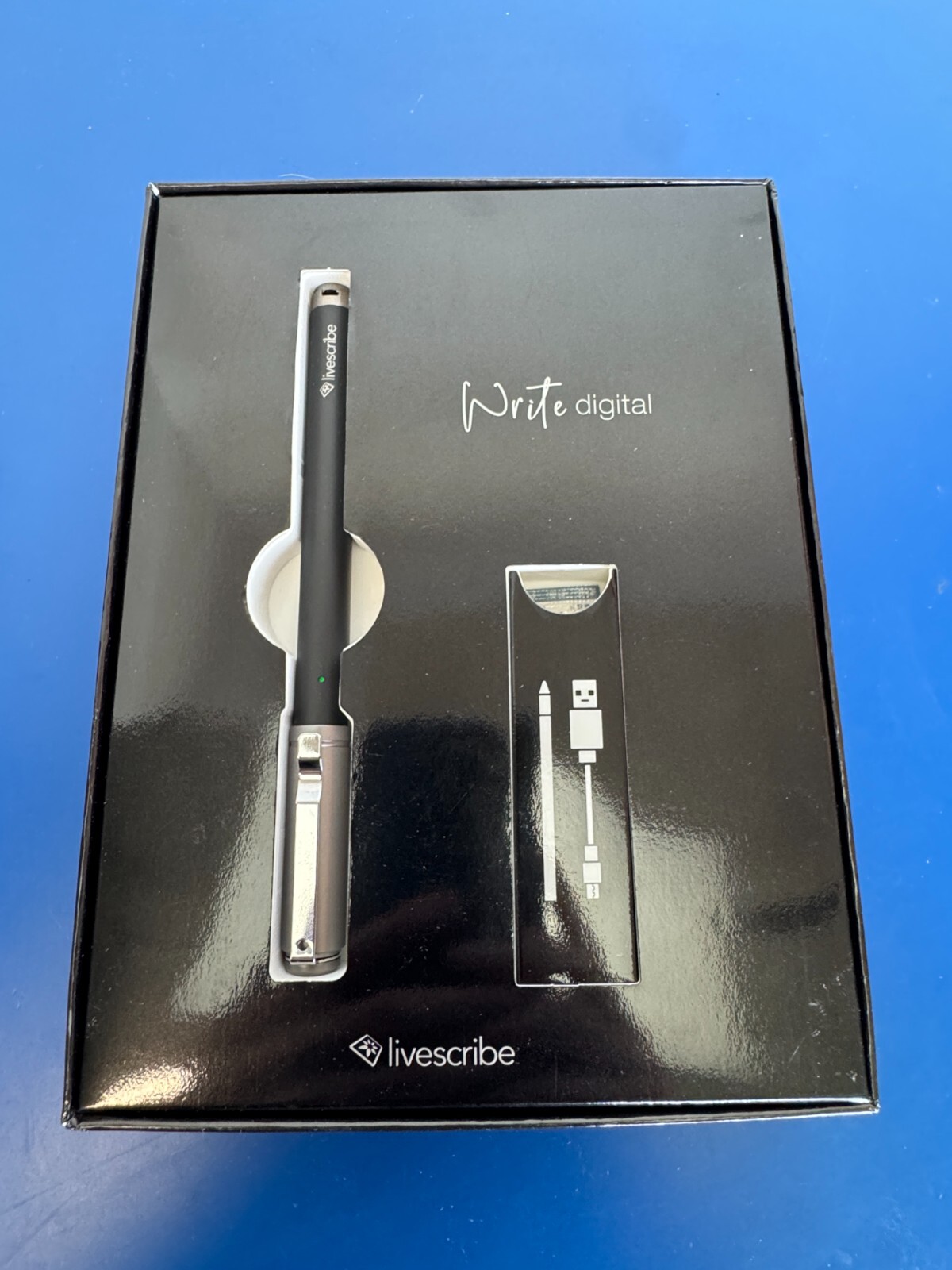 Livescribe Aegir Smartpen Black Daulphin Professional Edition With Lined Journal - Image 7