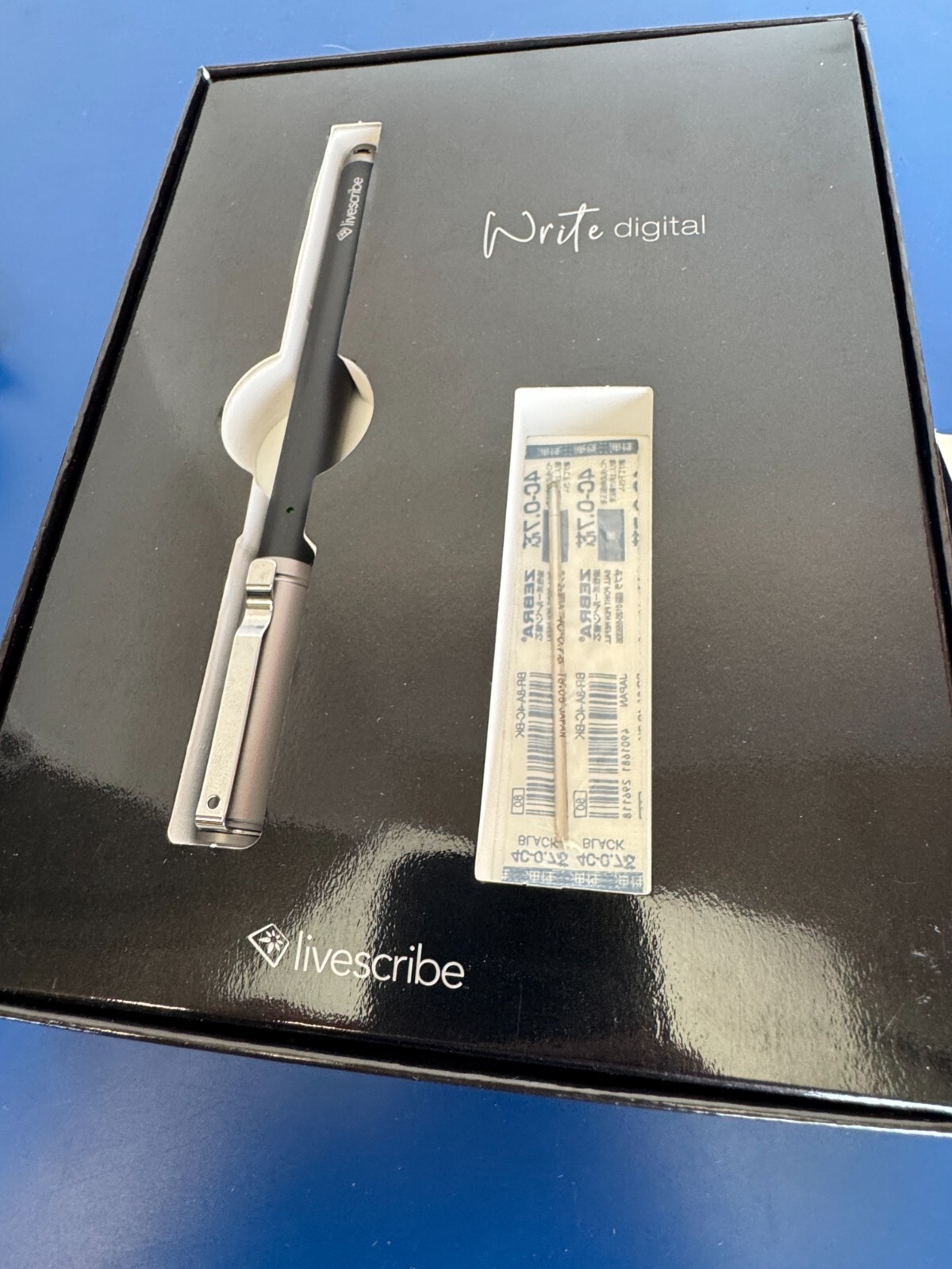 Livescribe Aegir Smartpen Black Daulphin Professional Edition With Lined Journal - Image 8