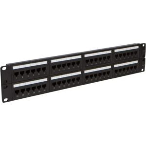 ICC CAT6 Patch Panel with 48 Ports and 2 RMS in 6-Pack (icmpp4860v)
