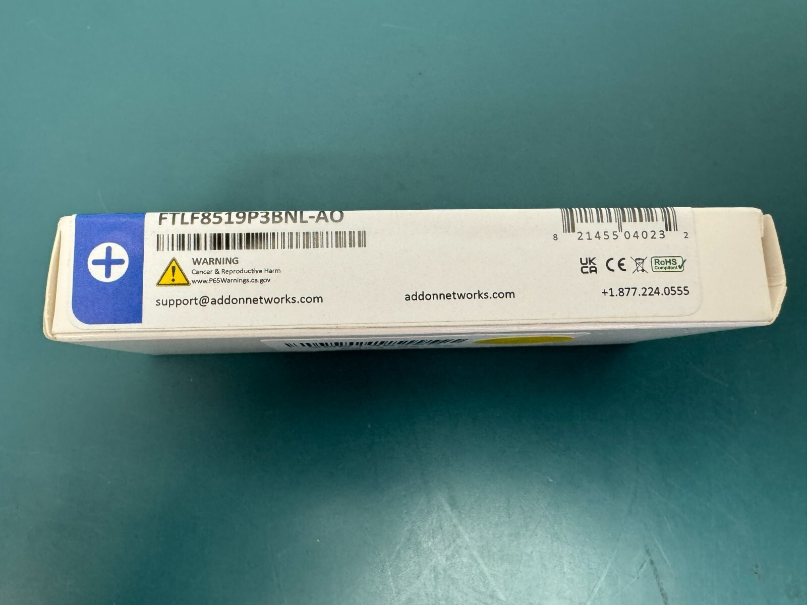 LOT of 4x AddOn Finisar FTLF8519P3BNL Compatible TAA Comp. 1000Base-SX SFP - Image 3