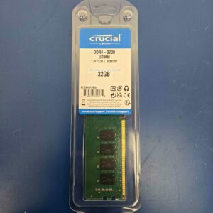Crucial RAM 32GB DDR4 3200 MHz CL22 Desktop Memory  CT32G4DFD832A.C16FF