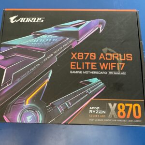 GIGABYTE X870 AORUS ELITE WIFI7 AM5 LGA 1718, ATX, DDR5, 4x M.2, PCIe 5.0, USB4,
