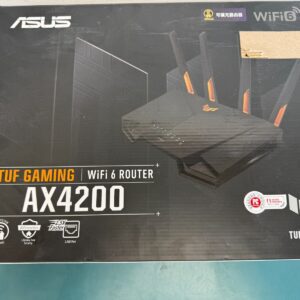 ASUS TUF Gaming WiFi 6 Router (TUF-AX4200) - Dedicated Gaming Port [TUF-AX4200]