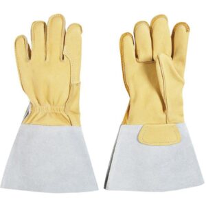 6x PAIR NATPRO Welding Gloves, Grain Cowhide Medium  7-951060-1 M Mig Tig welder