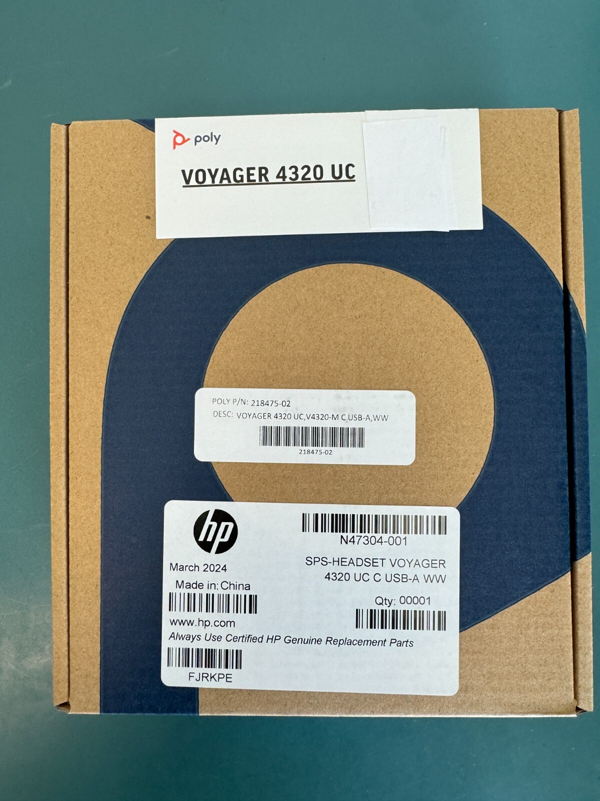 Plantronics Voyager 4320 UC Bluetooth Wireless Headset